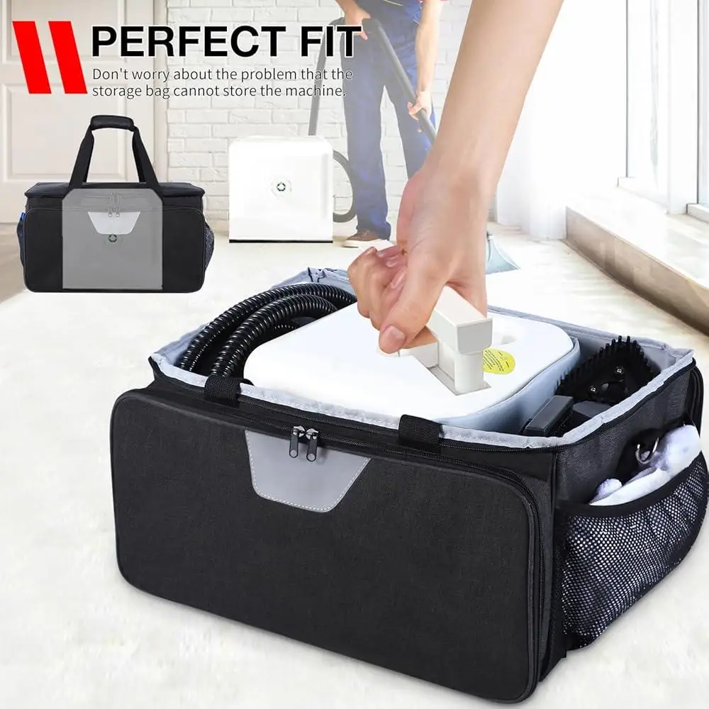 Прочная сумка для переноски Dupray Аккуратный пароочиститель Просторий органайзер для хранения Регулируемый плечевой ремень Защитный чехол Пароочиститель