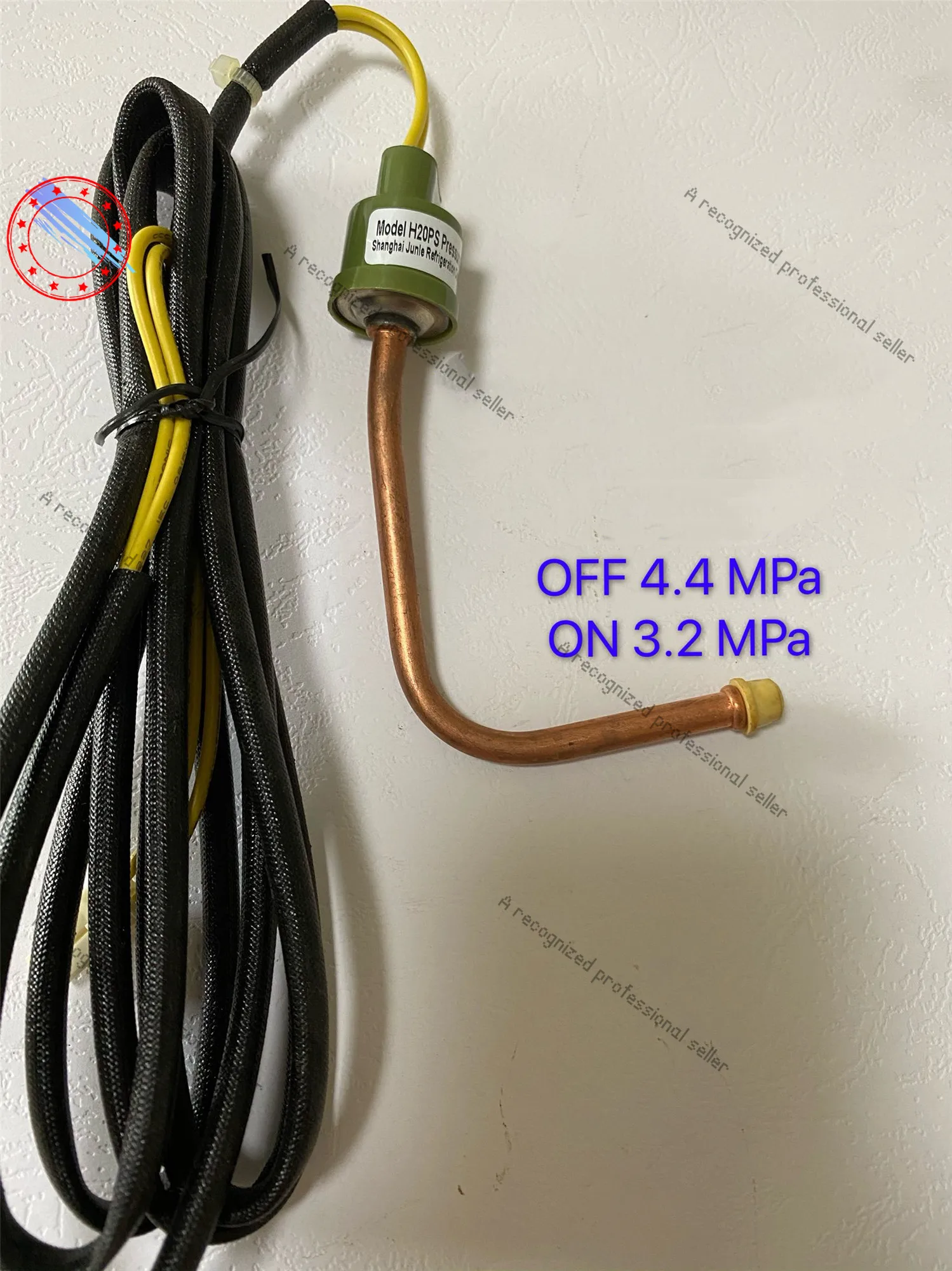 

H20PS type pressure controller forShanghai Junle OFF 4.4MPa ON 3.2MPa high and low pressure switch genuine
