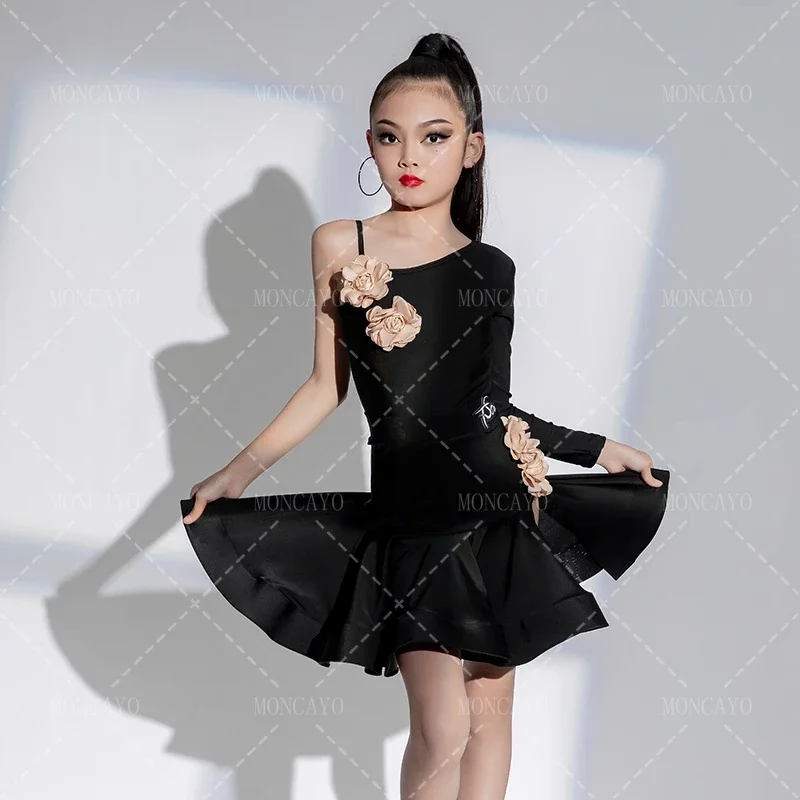 

Ча-ча, самба, танго, румба, платье для латинских танцев, платье для латинских танцев для девочек, детская танцевальная одежда, платья для соревнований по бальным танцам