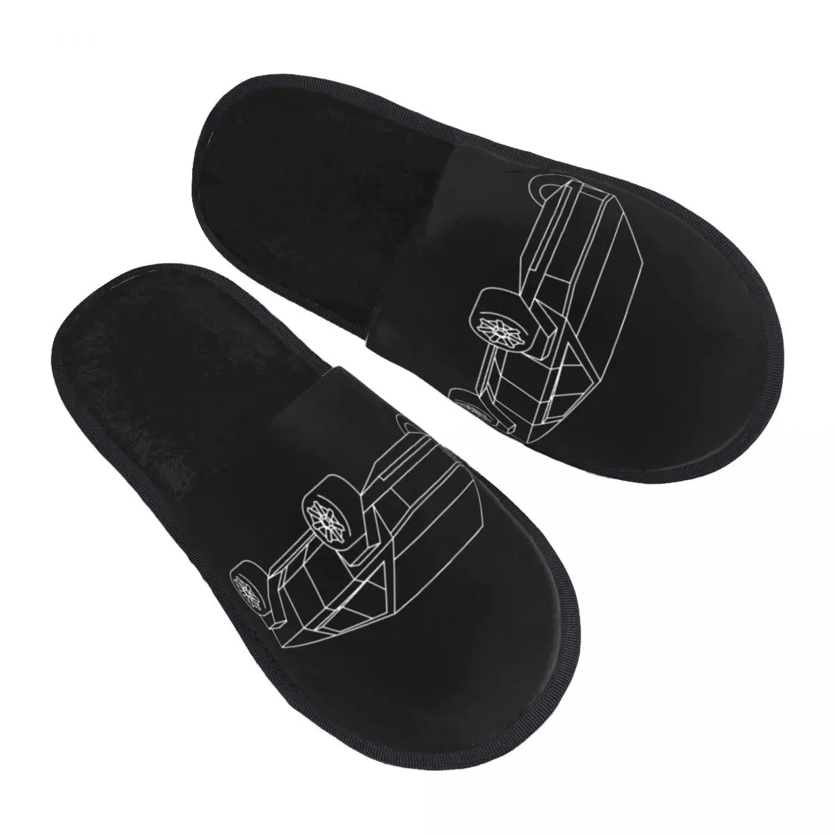

Custom Cybertrucks Car Memory Foam Slippers Women Soft Warm Elon Musk House Slippers