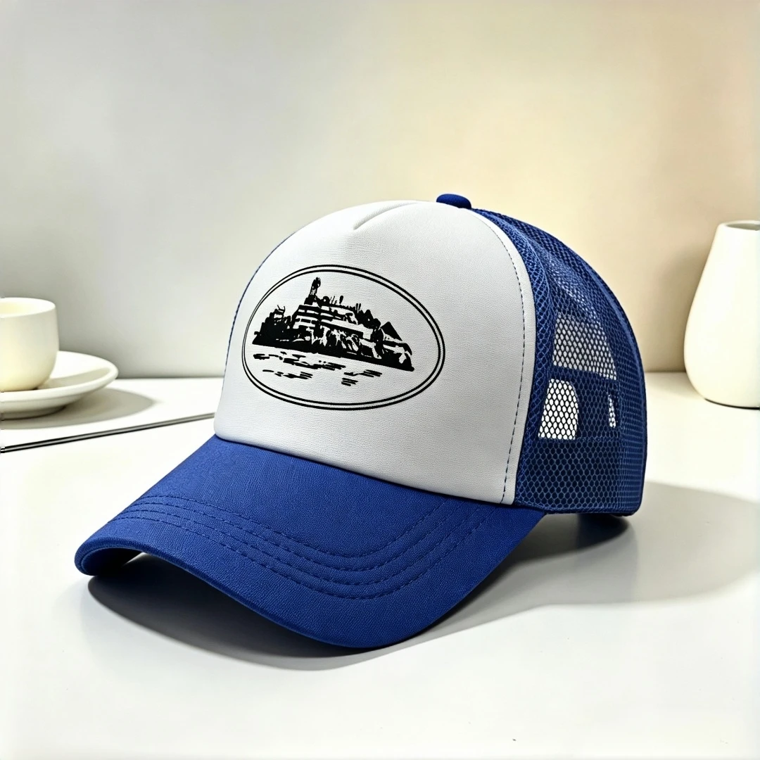 Topi Trucker Pria Wanita, Mode - Trucker Cap Mesh ulasan dan harga