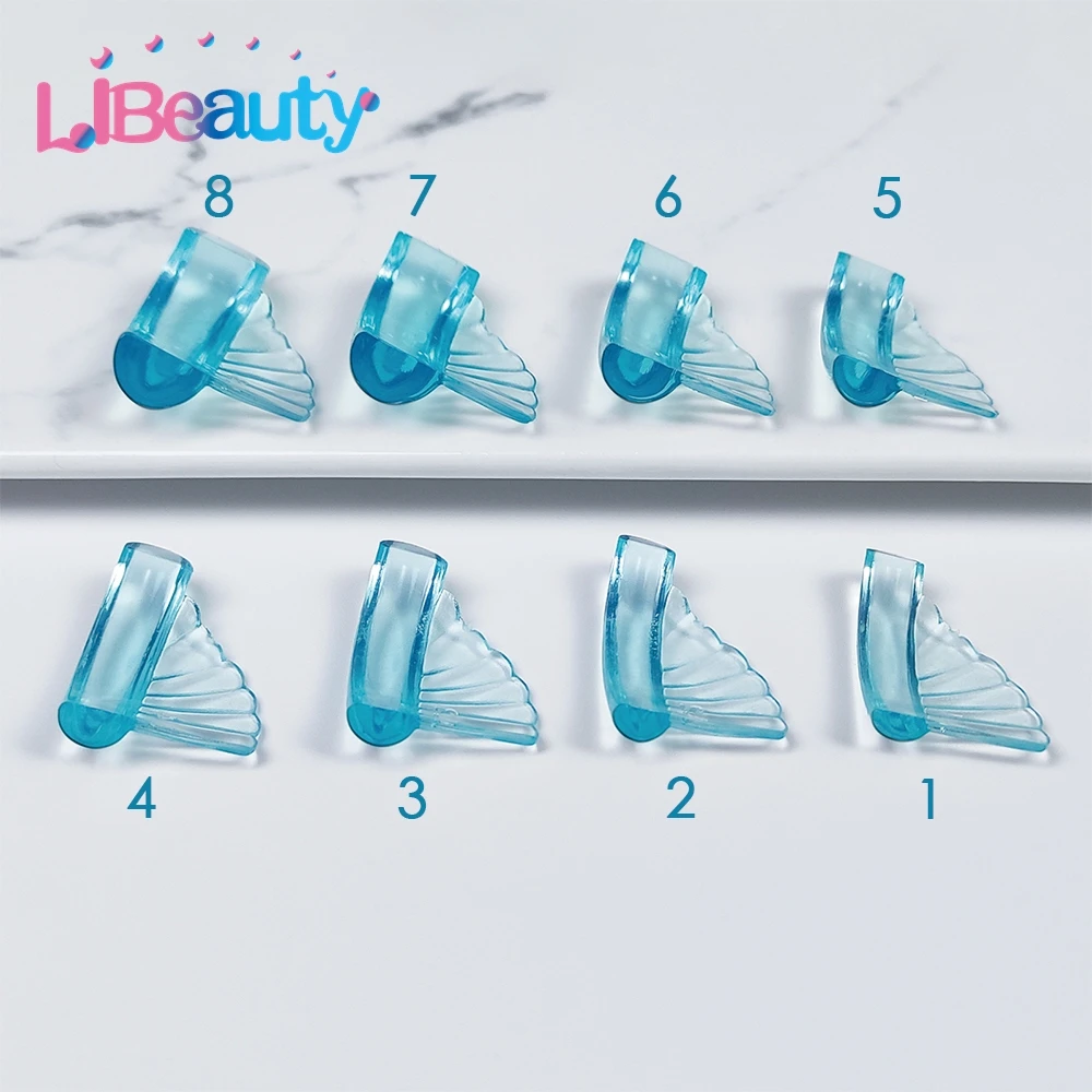 Libeauty Wholesale Silicone Eyelash Perm Pads Sticky Lashes Rod Shields Lift 3D Eyelash Curler Accessories Eyelash Lifting Tools