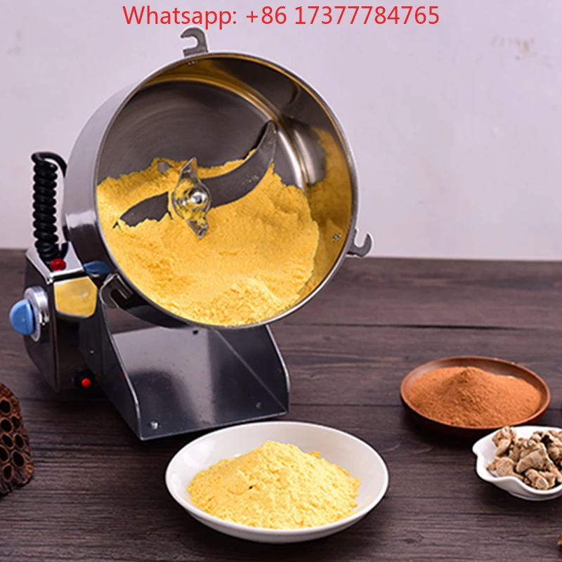Commercial Crusher 403 Stainless Steel Pulverizer  Grain Crusher Large Pulverizer 3500W 1500g YB-1500A