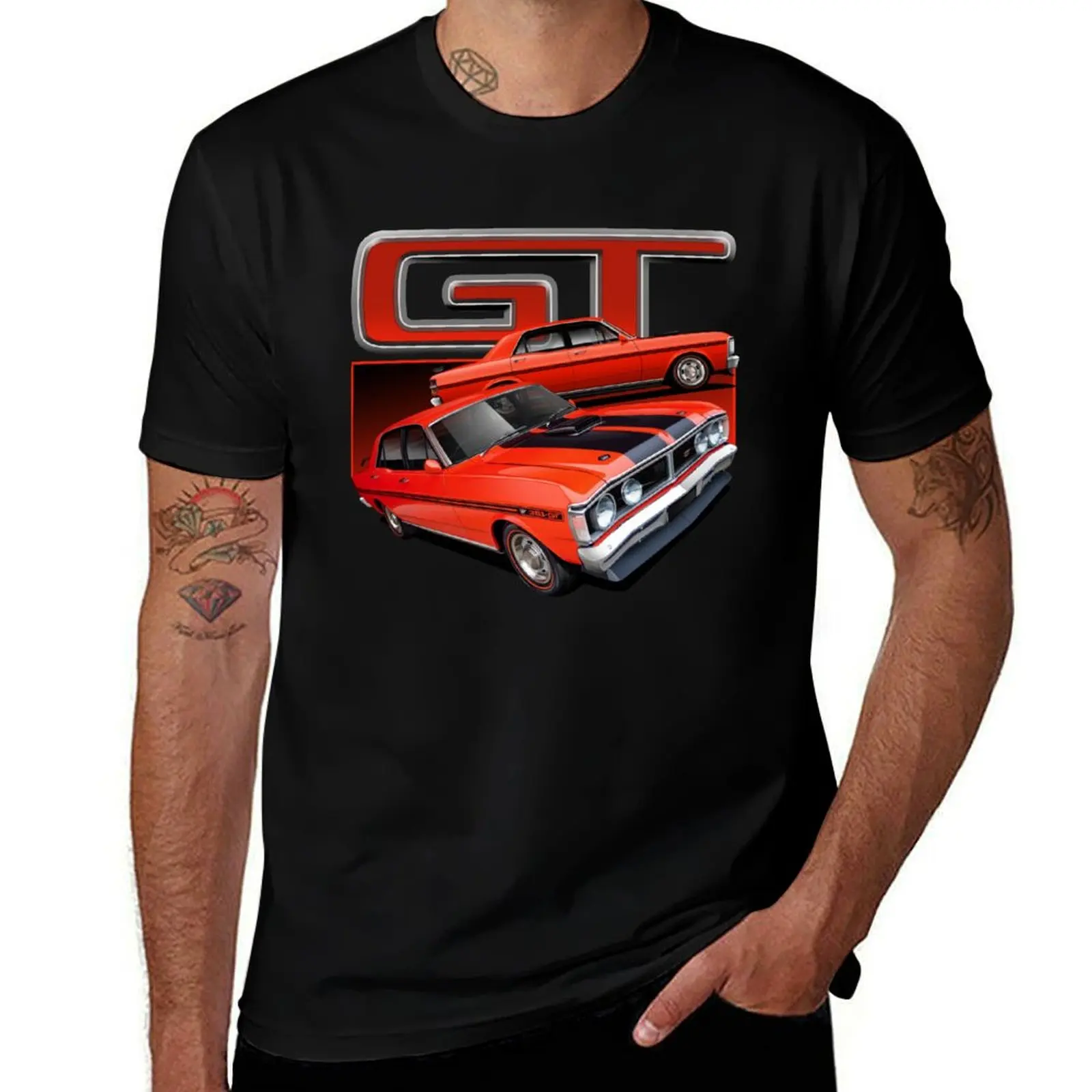 XY Falcon GT T-Shirt Soft Basic Cotton Short Sleeve Tee T-Shirt