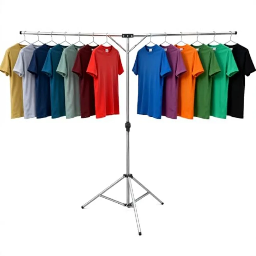 

Foldable Portable Space Saving Clothes Drying Rack Heavy Duty Stainless Steel Laundry Drying Racks Adjustable High Capacity Gar
