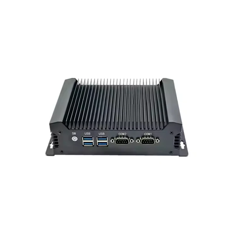 Mini PC Intel senza ventola i3/i5 DDR4 Dual LAN Rete wireless 256 GB Mini host per computer industriale