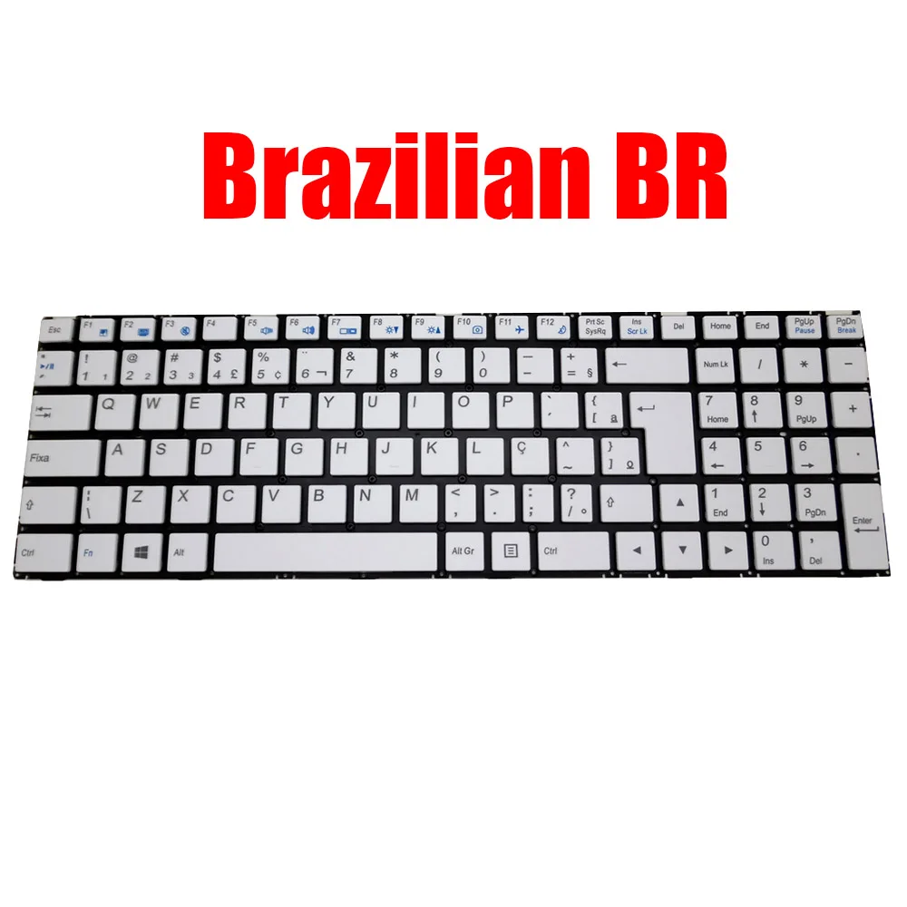 BR Laptop Keyboard For VAIO For Fit 15S CVM15F28PAJ430U 6-80-N25U0-330-1P2 Brazilian New