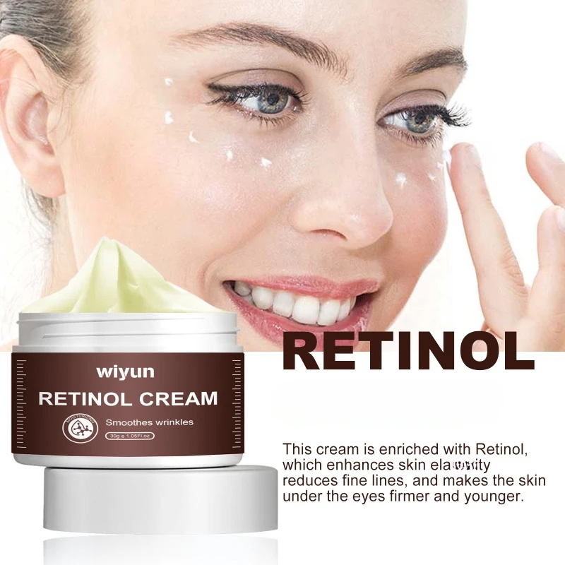 Retinol eye cream Firm moisturizing fade fine lines crow's feet anti-wrinkle remove dark circles eye bags lifting eye skin care