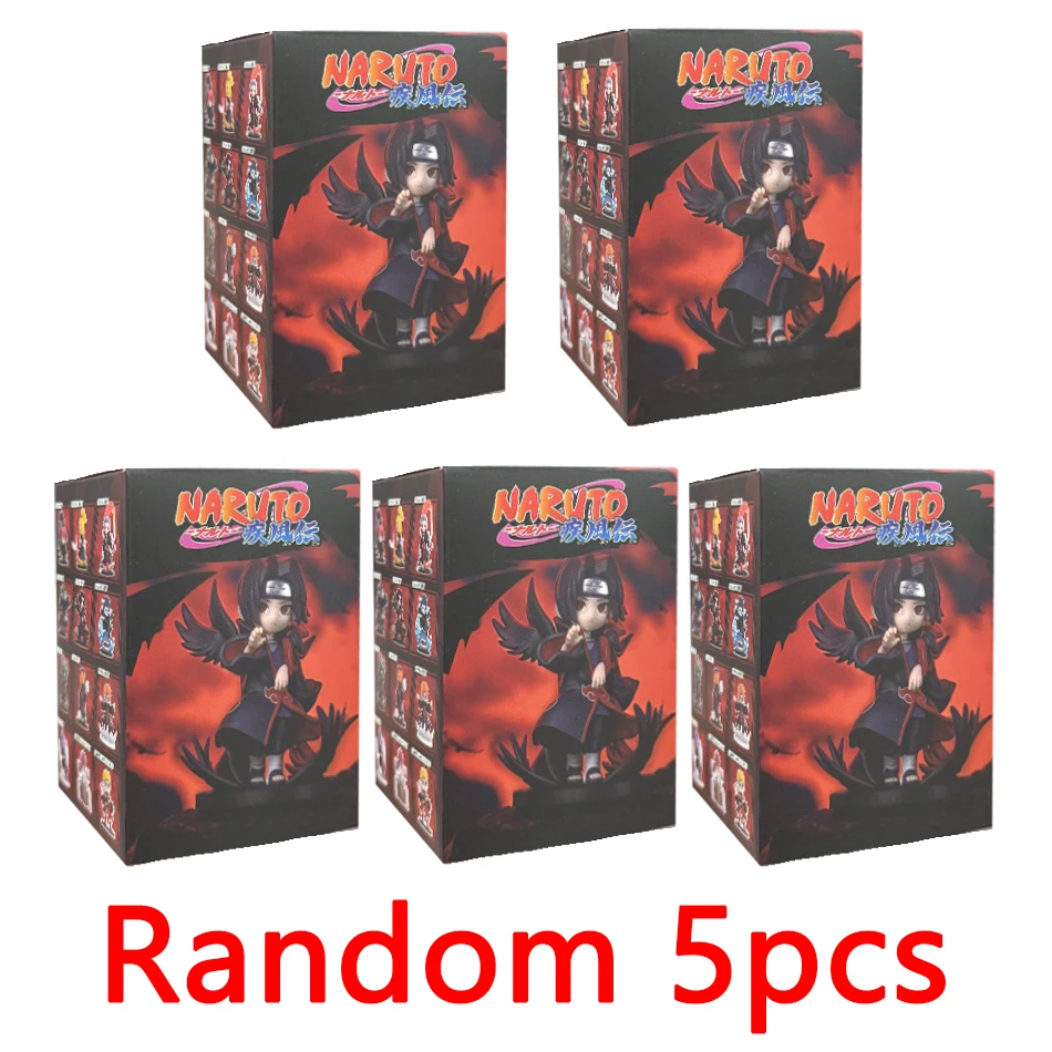 NEU Naruto Shippuden Akatsuki Arc Series Trendige Blindbox Spielzeuge Mystery Box Überraschungs-Actionfiguren Geschenke