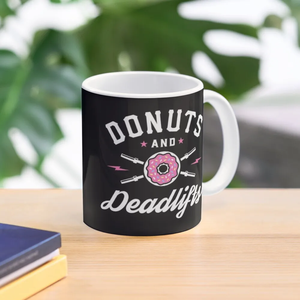 

Donuts And Deadlifts Coffee Mug Mixer Mug Coffee Glass