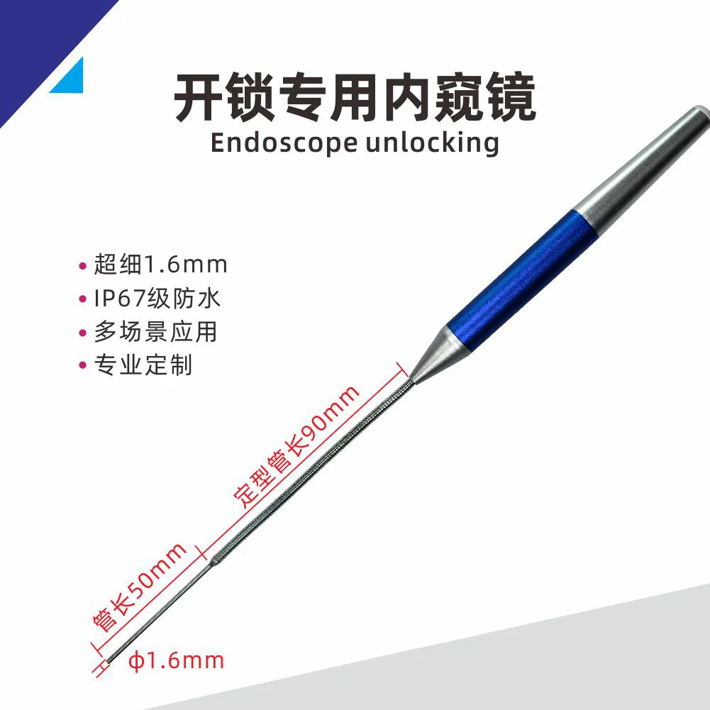 Ultrafine endoscope length function  wide angle
