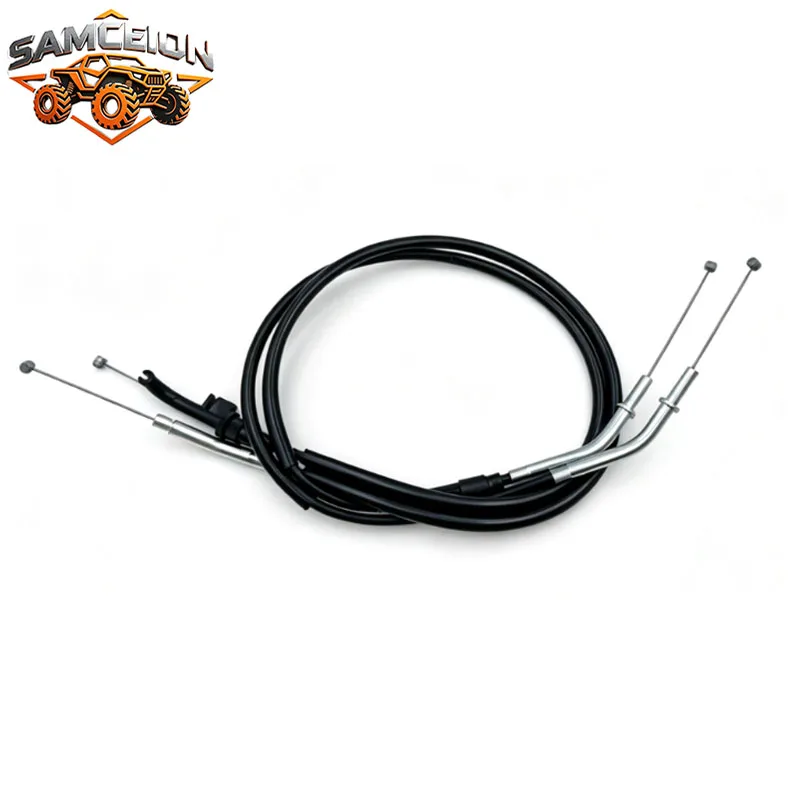 High Quality Throttle Cable Set Fit For Kawasaki Z900 2017-2024 ZX6R 2013-2017 ninja650 2017-2024 ninja 250SL Z250SL