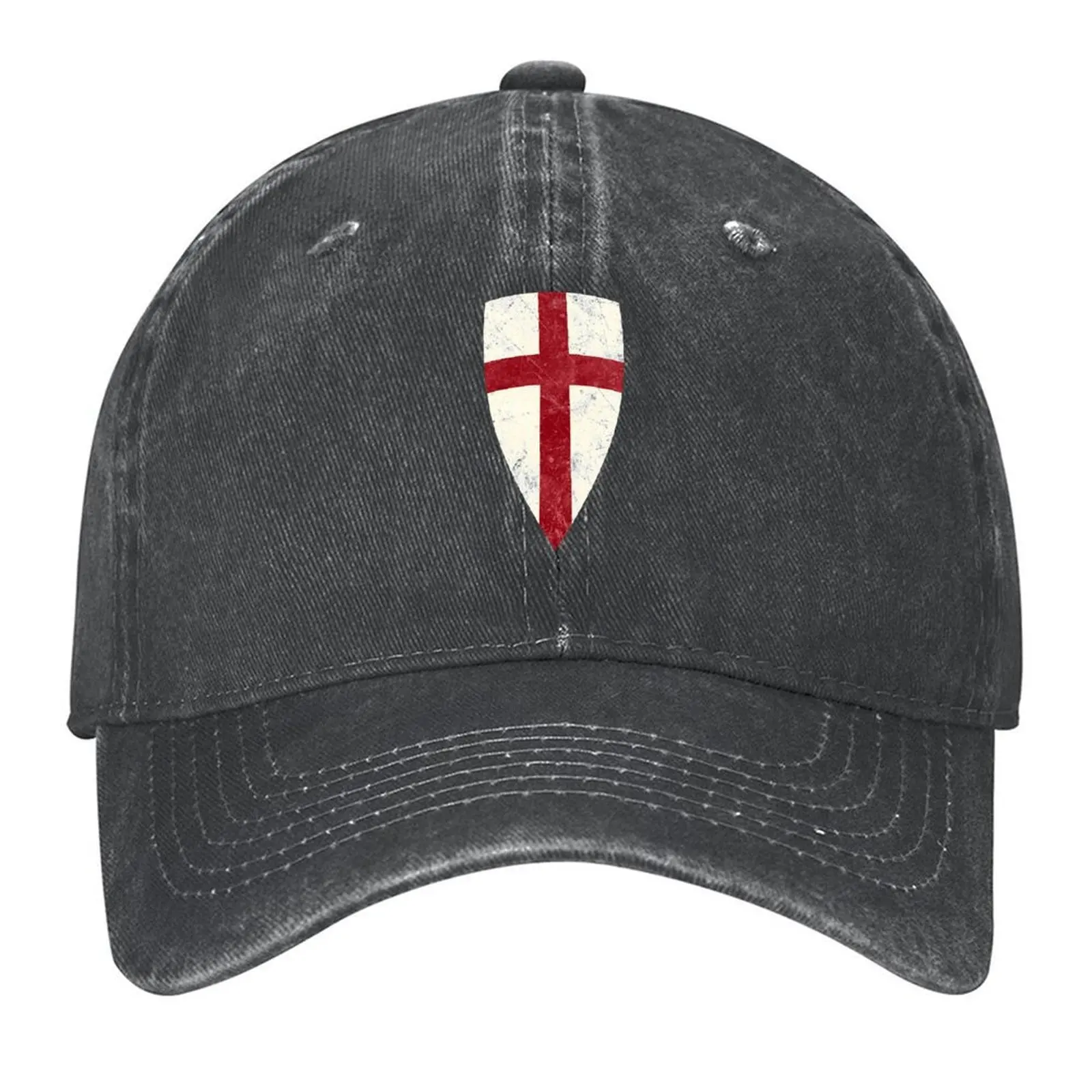 

Knights Templar Crusader Shield Baseball Cap Beach Brand Man cap funny hat Designer Hat Men Hats Women's