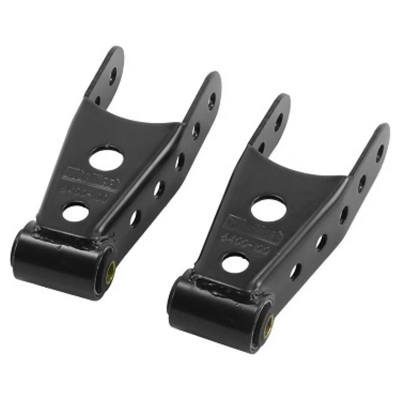 1 Pair Of BEL6400 Rear Lowering Shackle Bracket Kit For Chevy Dodge Ford And GMC With 2Inch Drop