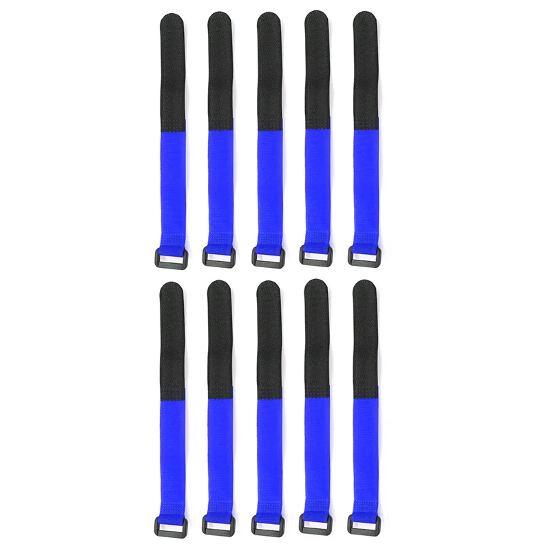 ABJF-50PCS 25Cm Lipo 배터리 타이 케이블 RC 헬리콥터 Quadcopter RC 크롤러 자동차, 진한 파란색 용 미끄럼 방지 타이 다운 스트랩 색상