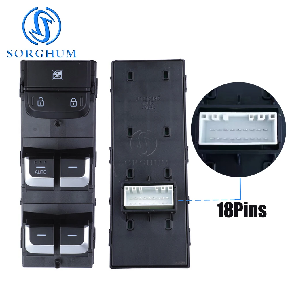 SORGHUM Car Electric Power Master Window Control Lifter Switch For Kia Niro 2018 2019 2020 93570-G5040 93570G5040 Accessories