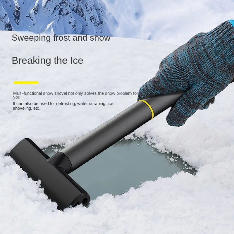 

Car snow shovel removable multi-functional snow brush window glass defrost snow tools New automotive supplies