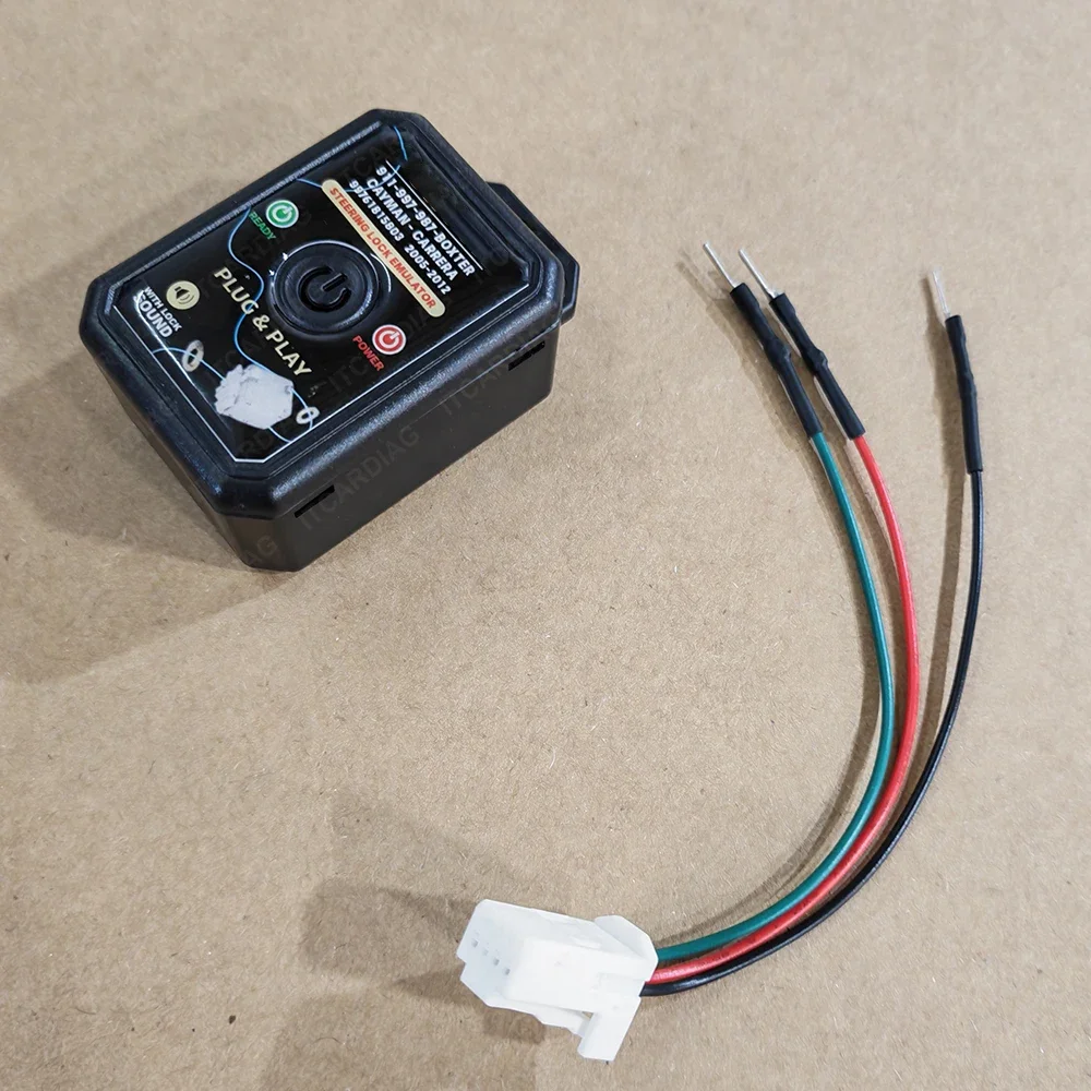 For Porsche 911 997 987 Steering Lock Emulator No Programming Required Simulator for Boxster Cayman Carrera 2005-2012 with Sound