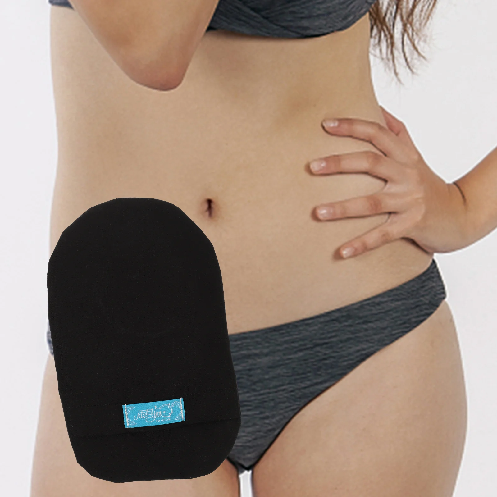 s Ostomy Bag Cover Stretchy One Piece Colostomy Pouch Protector Leak Proof Skin Friendly Hygienic Washable Supplies