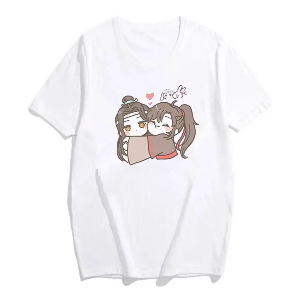 The Untamed T-Shirt Wangxian Shirt Mo Dao Zu Shirt Wei Ying Tee Lan Wangji Shirt Cute Harajuku Cartoon Characters T-Shirt