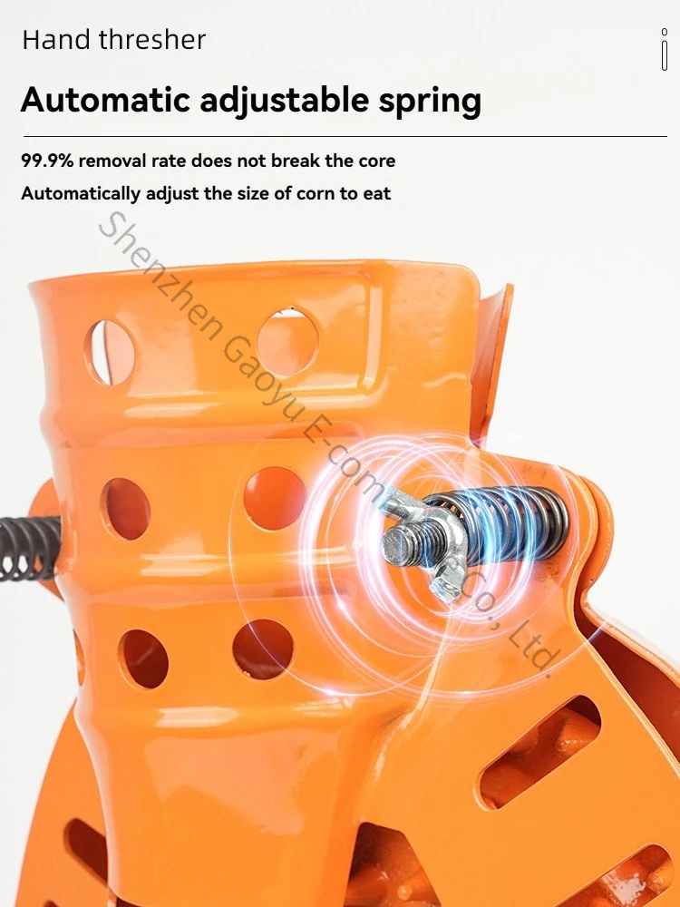 New Hand-cranked Corn Threshing Machine Household Small Corn Kernel Removal Artifact Granulator Stripper Agricultural Machinery