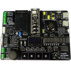 STM32 ARM Cortex-M3 STM32F103C8T6 Development Board with RS232 RS485 CAN MP3 USB Breadboard OLED