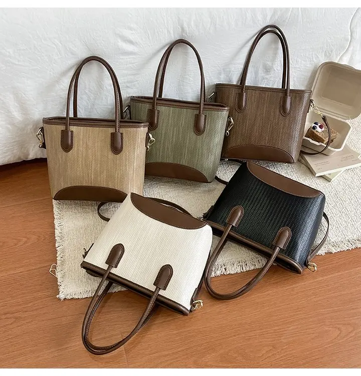 

Women Casual Daily Shoulder Bag Vintage Print Shell Shape Fashion Crossbody Handbag