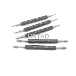 6H TZ Metric thread gauge M1 M1.2 M1.4 M1.6 M1.7 M1.8 M2 M2.3 M2.5 M3 M3.5 M4 M5 gauges gage M6 M7 M8 M9 M10 M11 M12 M13 M14 M16