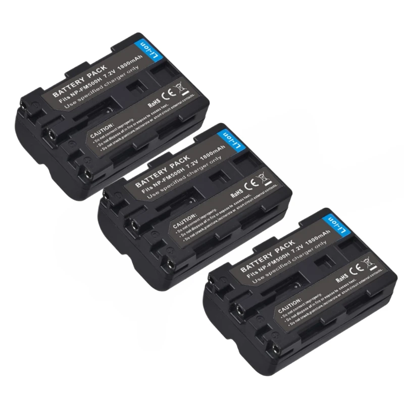 7.2V 1800mAh NP-FM500H NPFM500H بطارية الكاميرا لسوني A57 A77 A99 A550 A58 A65 A560 A580 بطارية USB شاحن بطارية #6
