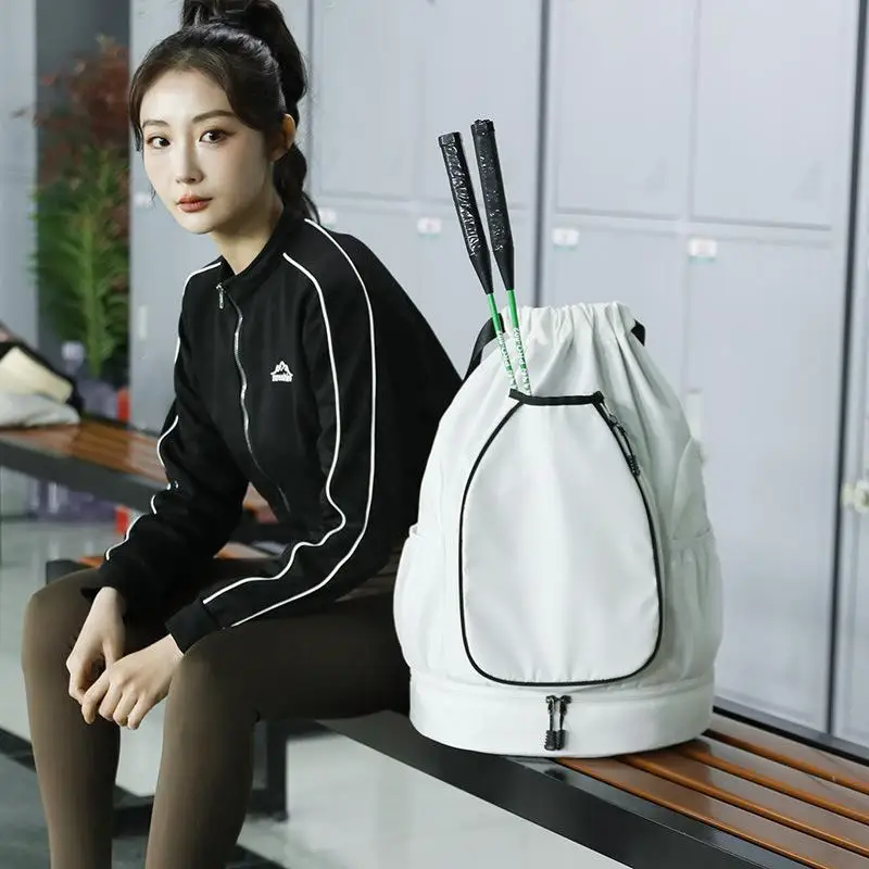 [YY34]【xxx】Basketball Bag Shoe Badminton Bag Large Capacity Sports Drawstring Bag Outdoor Training Tennis Backpack[ZH]