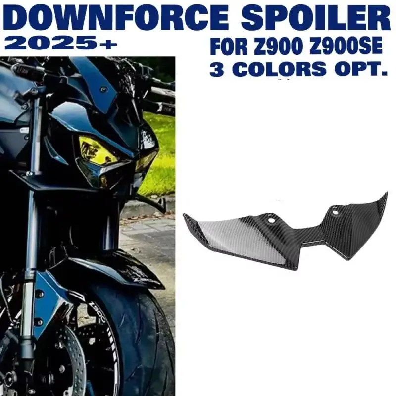 Aerodynamic Fairing Winglets for  Z900 Z900SE 2025+ High Strength Downforce Spoilers for Long Distance Riding