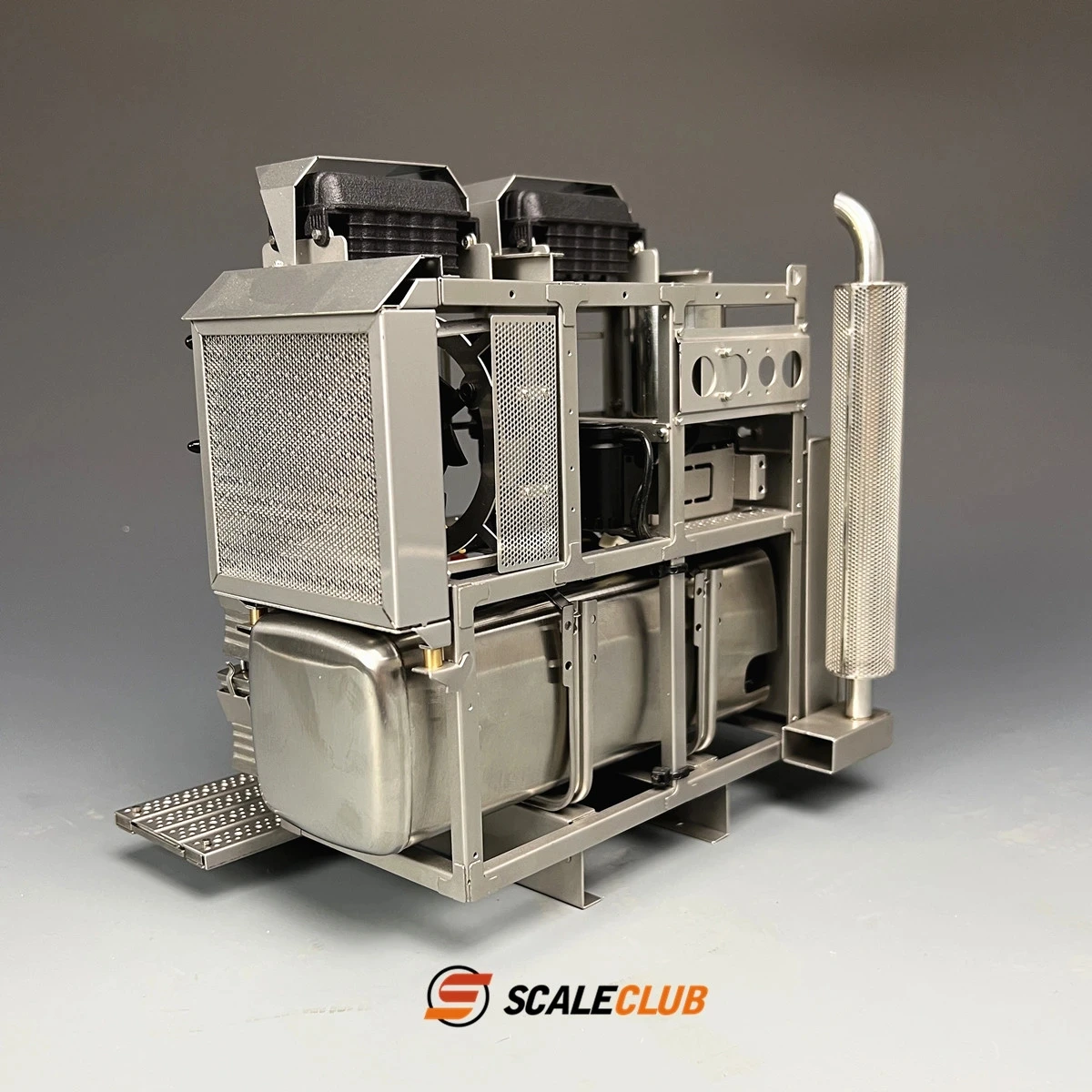 Scaleclub Model 1/14 Truck Heavy Duty SLT Low Roof Drive Low House Upgrade Equipment Rack For Tamiya  For Scania Man  Volvo