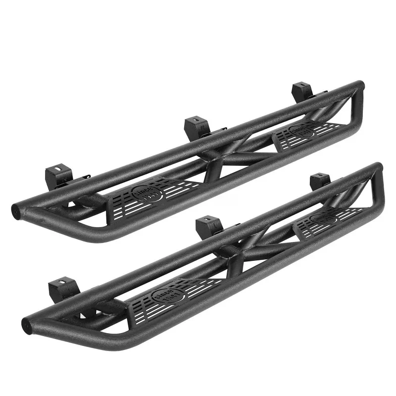 New Product JL Running Board Drop Side Step Fit 2018-2024  JL Unlimited 4 Doors, Heavy-Duty Steel Nerf Side Step