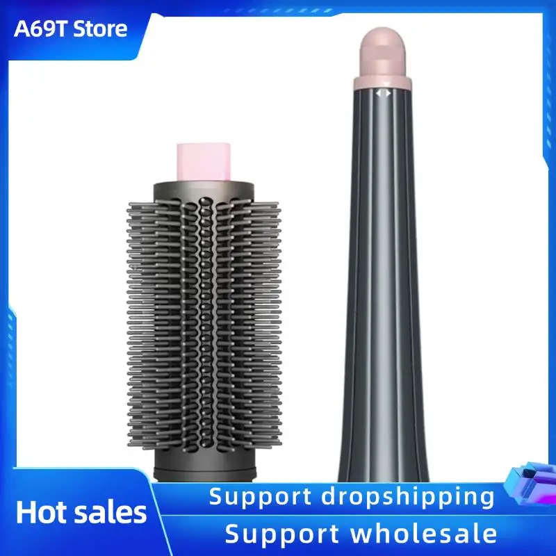 

A69T Round Volumizing Brush 0.78In-1.4In Conical Long Barrels For Dyson Airwrap HS01 HS05 HS08 Curling Iron Attachment