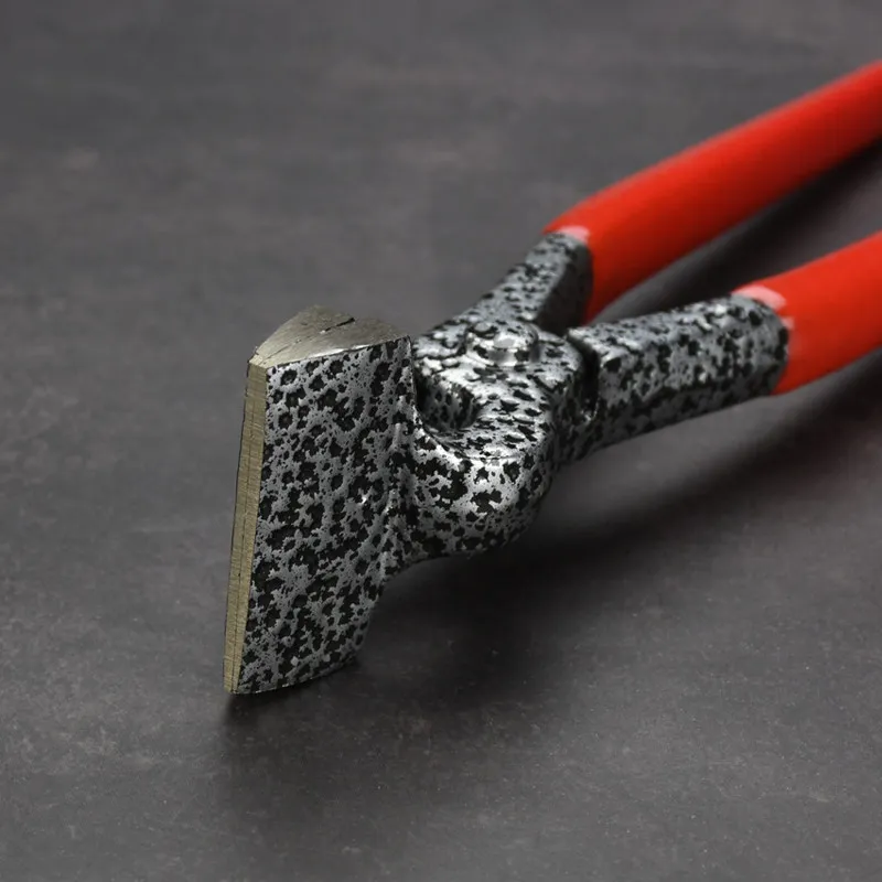 Flachzangen-Faltwerkzeug, einfach zu bedienen und nicht empfindlich, Zangen zum Anfassen von Lederkanten, um eine Geldbörse herzustellen, handgefertigt, DIY – Detail 3