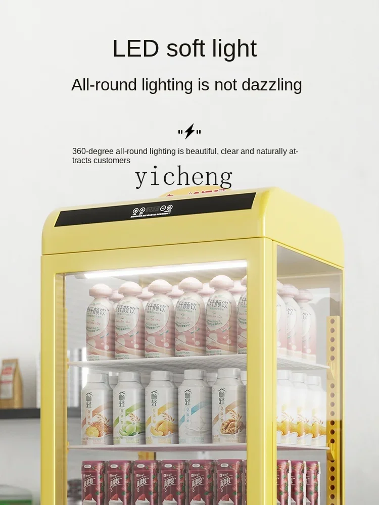 ZF Heating Cabinet Winter Drink Insulation Display Cabinet Commercial Hot Drinks Machine Warm Drink Cabinet