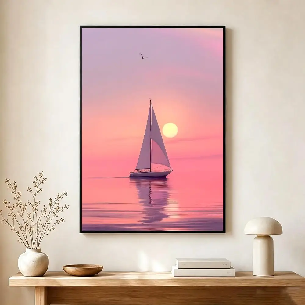 Ocean Voyage Poster Wall Art Print Decorative Mural Home Decor Gift Unframed
