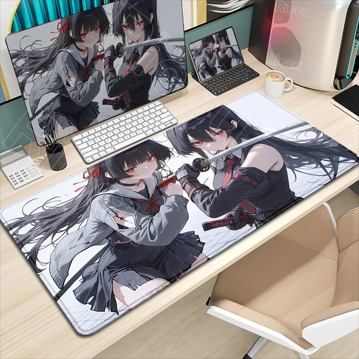 

Pretty Latest New Wallpaper Wuthering Waves Chisa Mouse Pad Gaming Mousepad Sexy Anime Girl Desk Mat E-Sports Office PC Mice Mat
