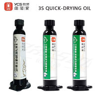 YCS 3S UV Curing Green Oil for Mobile Phone Motherboard Jump Wire 3 Seconds Quick-Drying Curing Solder Mask Welding Flux tools