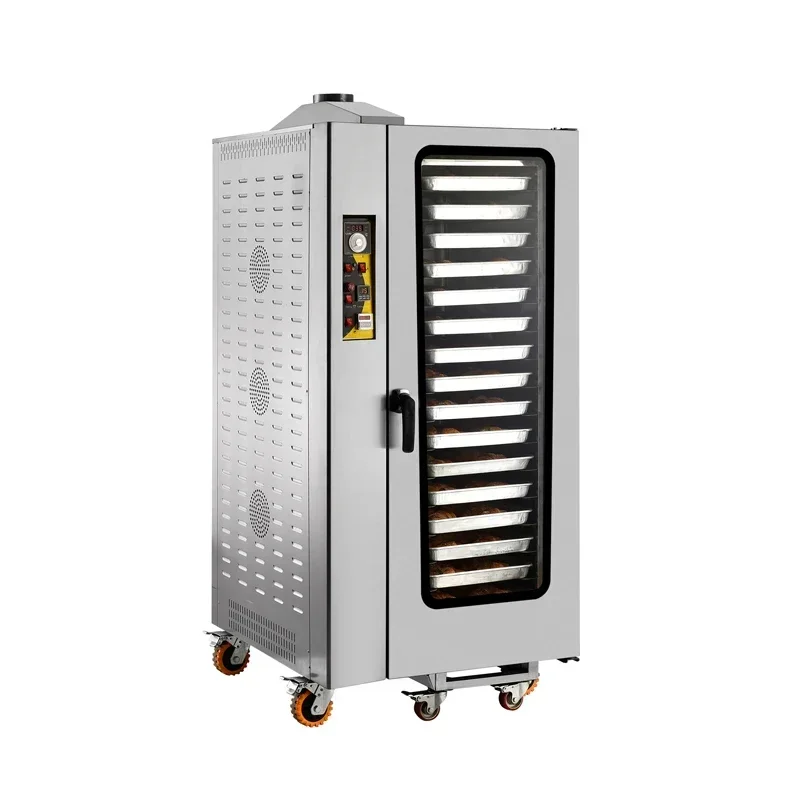 for 16 Tray Freestanding Built-in Oven Commercial Oven Gas Industrial Convection Bread Bakery Machine Big Bakery Ovens