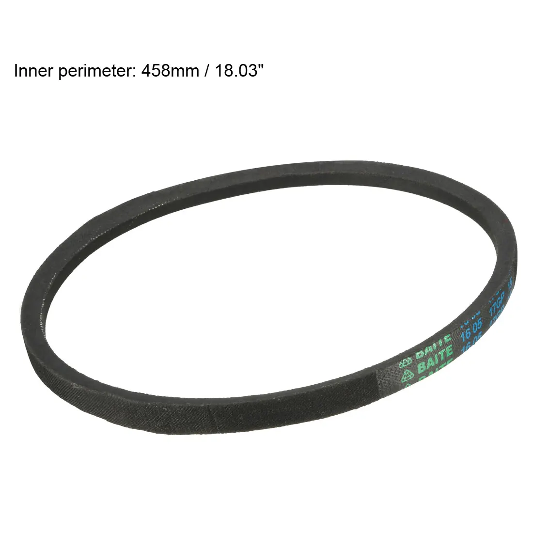 1Pcs O-450/O-480/M-25 10x6mm Rubber Washing Machine Drive V Belt Transmission Belt Replacement Inner Perimeter 458mm 485mm 603mm