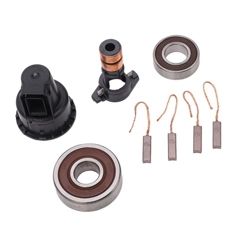 Super Sale Alternator Repair Kit Slip Ring Brushes Bearings Set 230090 Replacement for Bosch 0124515010