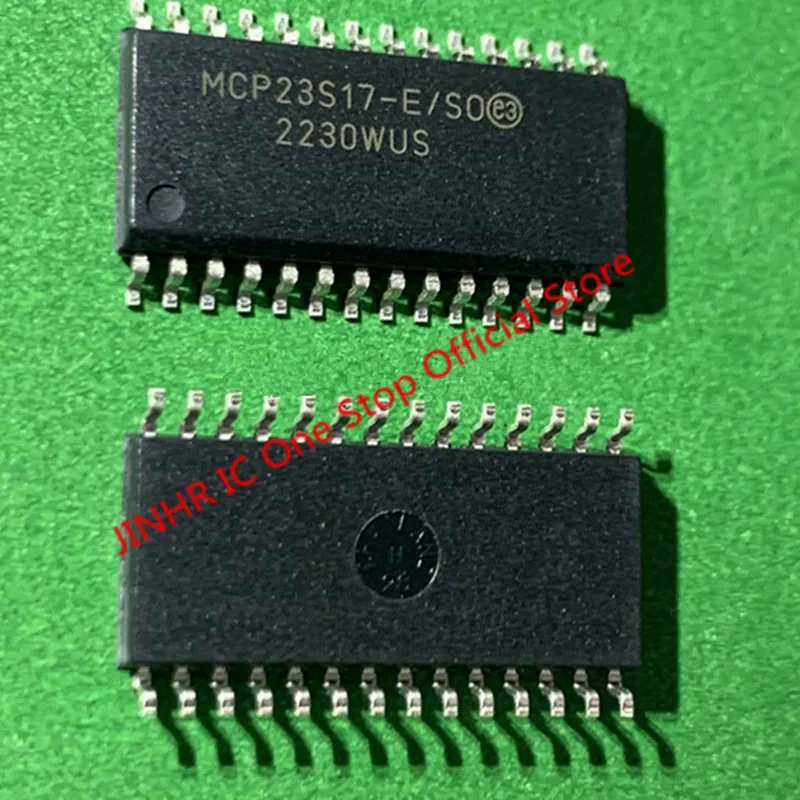 New 2PCS MCP23S17 MCP23S17-E/SO MCP23S17T-E/SO, I/O Expander