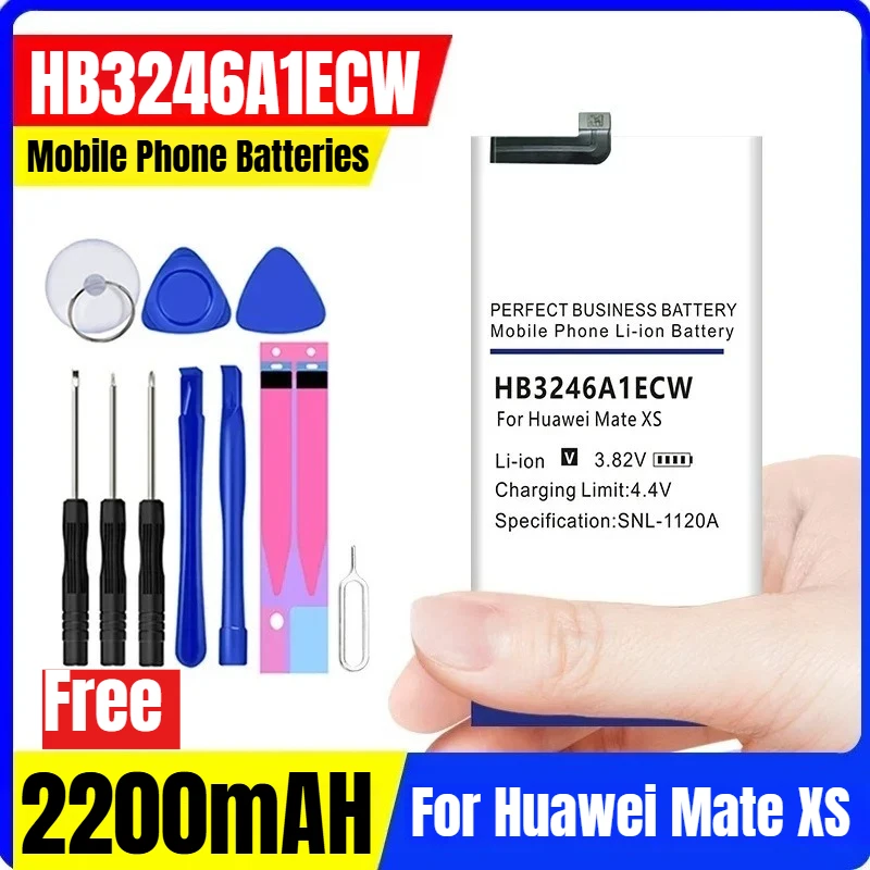 

HB3246A1ECW 2200mAH Mobile Phone Batteries for Huawei Mate XS