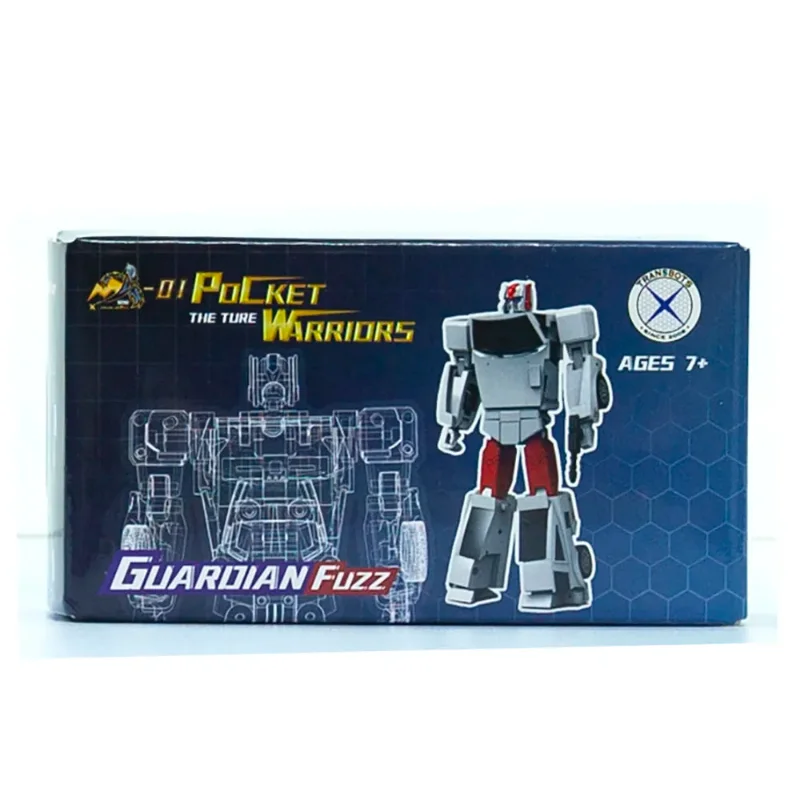 【Spot Goods】Transformed Toys X-Transbots Pocket Warriors MX-mini01 Guaroian Fuzz Streetwise Small Defensor Action Figure Toy