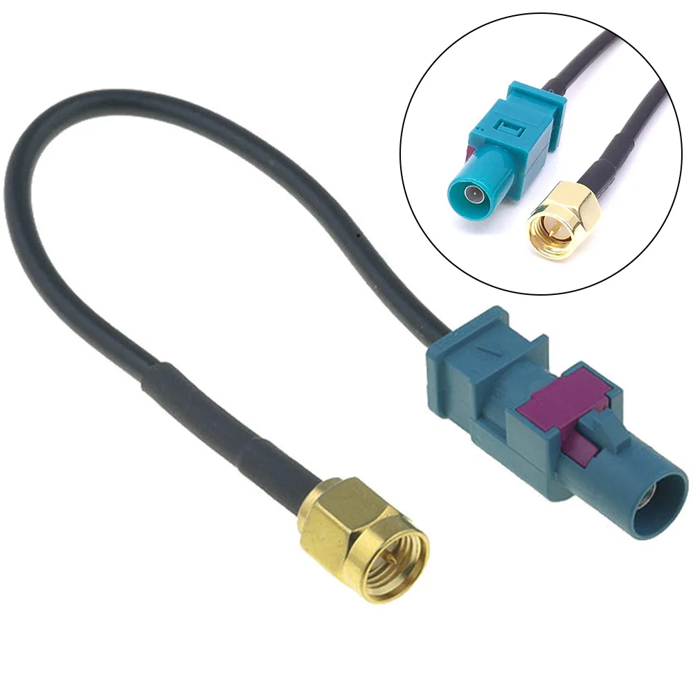 

Universal Antenna Adapter Cable Fakra-Z Male To SMA Male Plug For GSM GPS DAB TV Antennas RG174 Cable