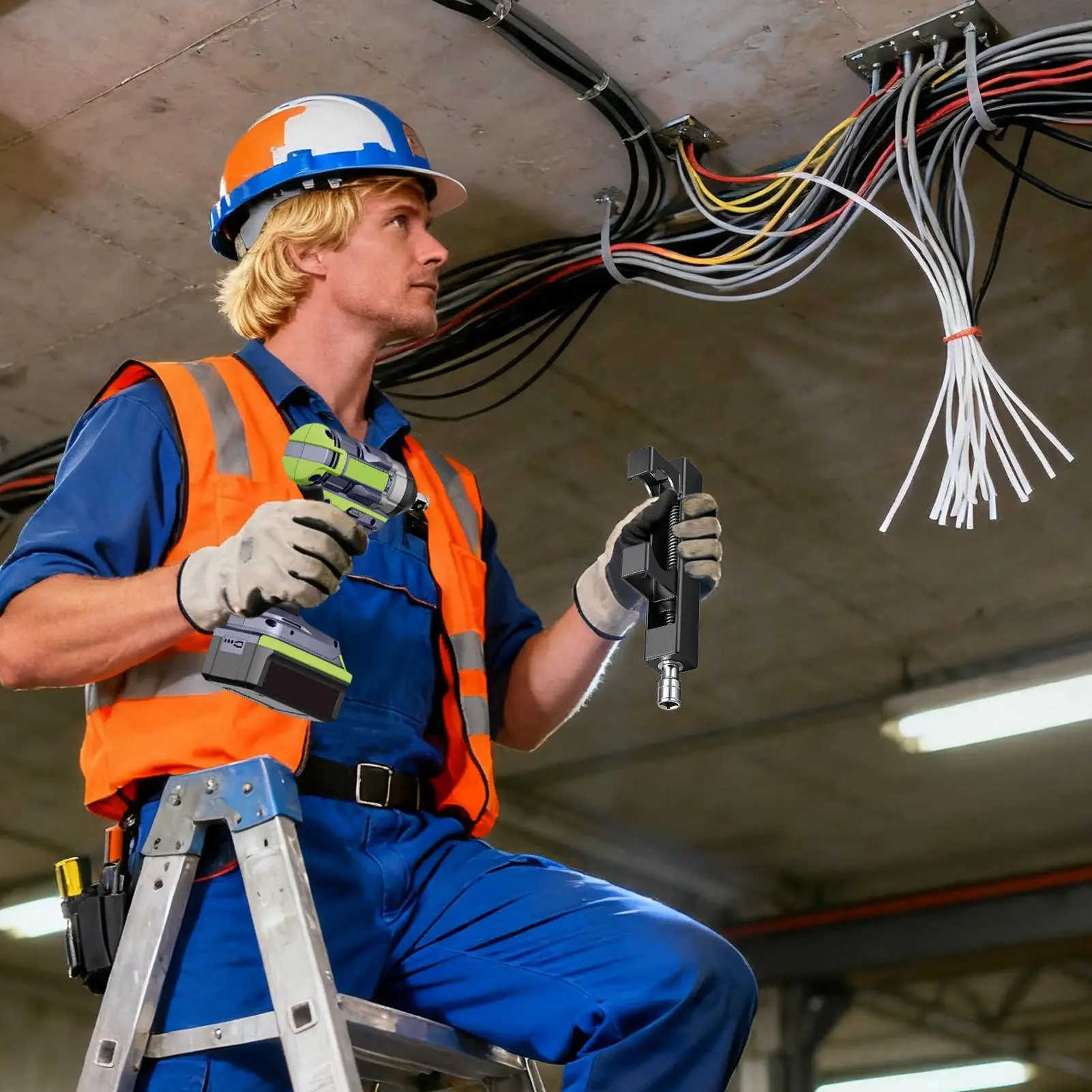 

Wire Tightener Cable Tightener For Manual And Electric Use Professional Tensioner Labor-Saving Fixing Heavy-Duty For Network