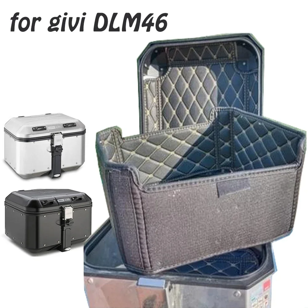 for GIVI DLM46 DLM 46 Motorcycle Trunk Cargo Liner Protector Seat Bucket Pad Storage Box Mat Accessories GIVI DLM46 DLM 46