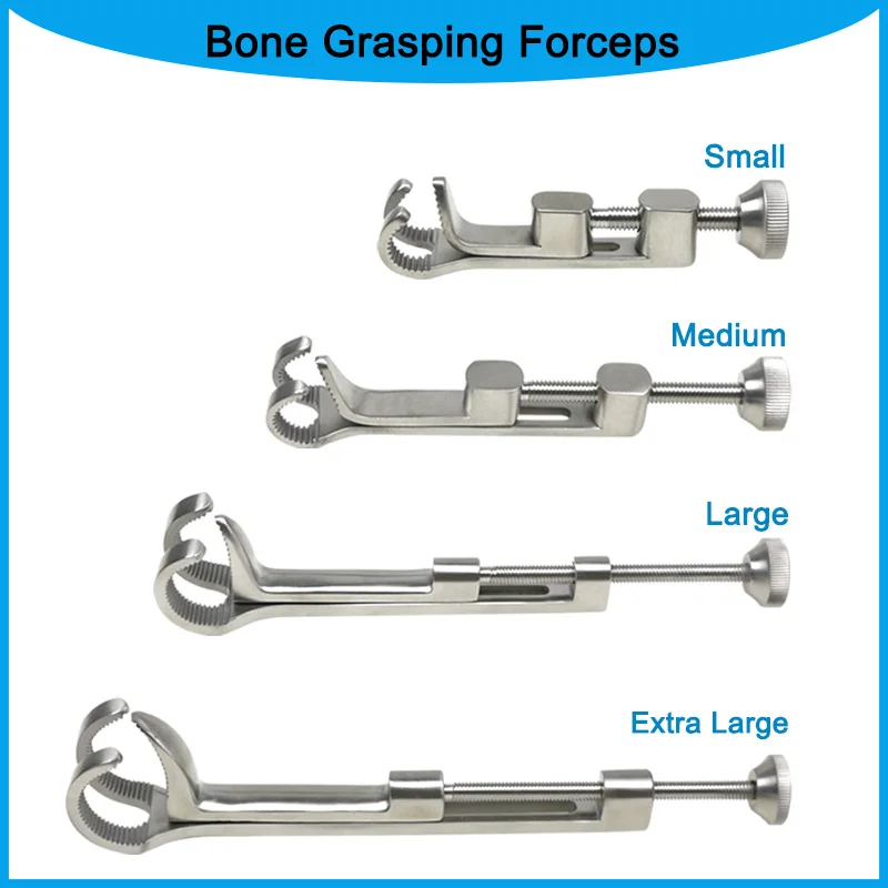

Three Jaws Bone Holding Clamps Lambert-Lowman Bone Clamp Bone Holder Autoclavable Veterinary Orthopedic Instruments