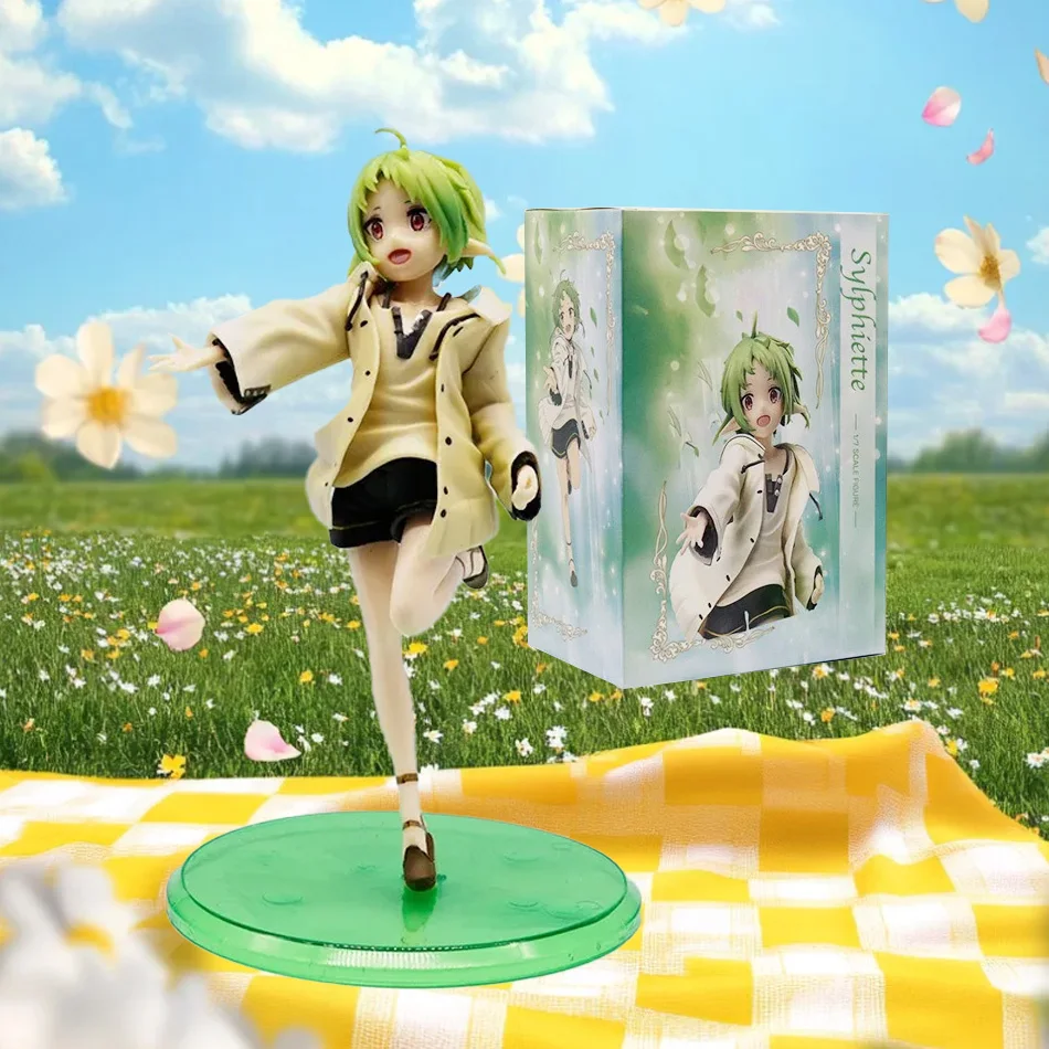 Neue Magierin Roxy Migurdia Actionfigur Mushoku Tensei: Jobless Reincarnation Anime-Figur PVC Sammlermodell für Erwachsene Spielzeugpuppe